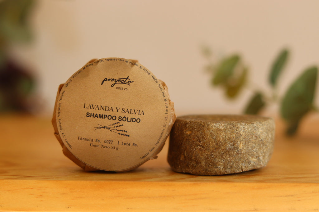Shampoo Lavanda y Salvia | Anticaída, Cabello seco y/o Teñido.
