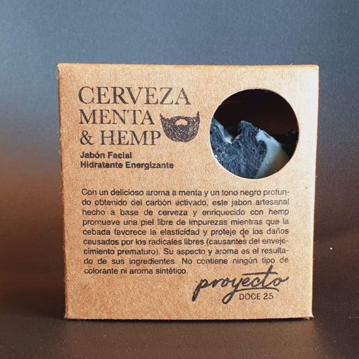 JABÓN MENTA & HEMP / CARBÓN ACTIVADO