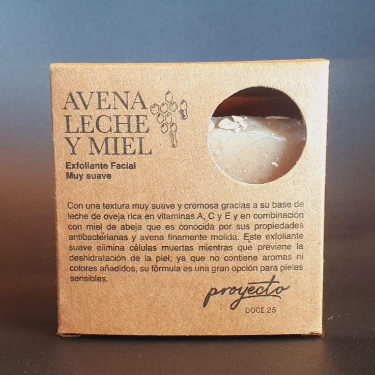 JABÓN AVENA, LECHE Y MIEL