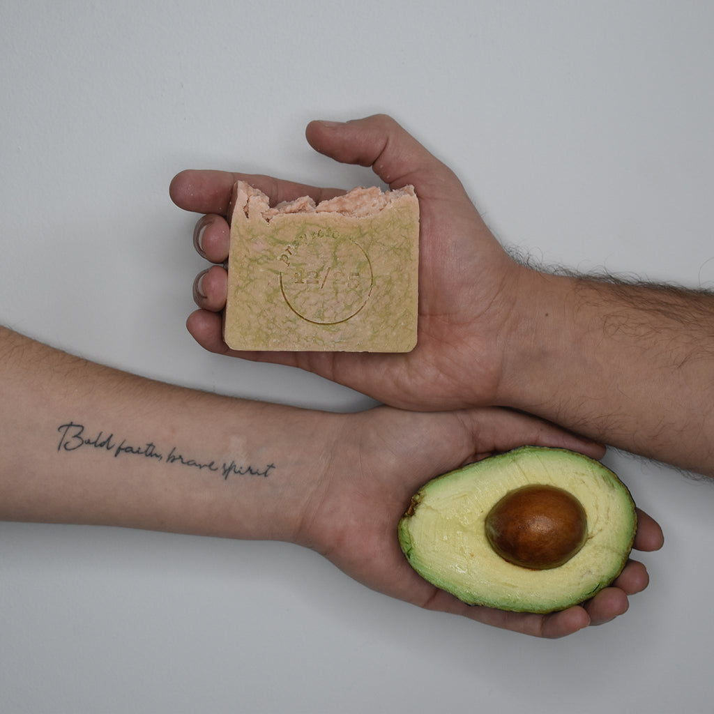 JABÓN AGUACATE, ARCILLA ROSA Y SAL DEL HIMALAYA